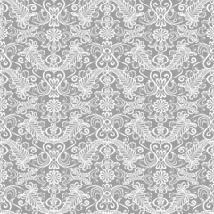 Fototapete Seamless lace floral pattern © Sveta_Aho