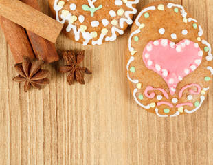 easter gingerbread, cinamon and star anise