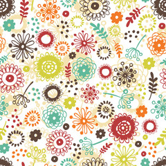 floral seamless pattern - 50775205