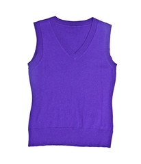 clothes for females - lilac sleeveless on the white