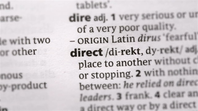 Focus on direct