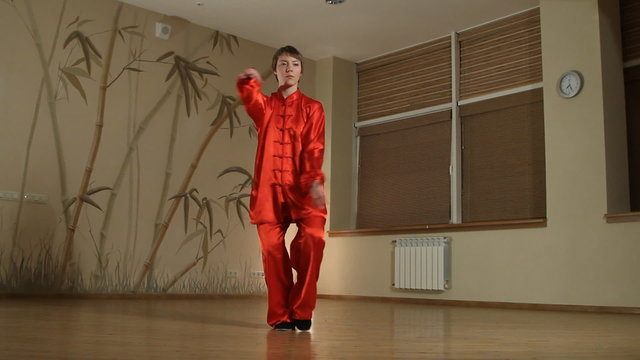 female martial artists in the room