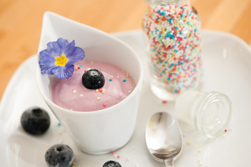 Heidelbeer Dessert
