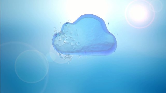 cloud concept footage