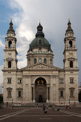 Fototapeta na wymiar Basilica of St. Istvan in Budapest
