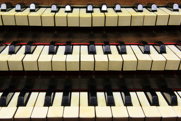 Claviers d'orgue
