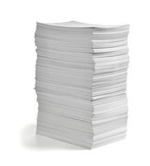 stack of papers documents office business