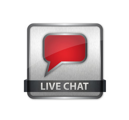 Metal-Button Live Chat