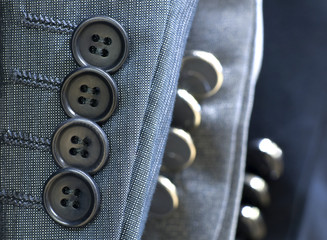 detail of a suit