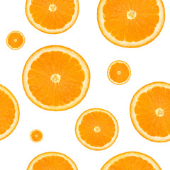 Seamless orange background