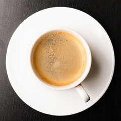 cup of fresh espresso
