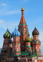 St. Basil Cathedral, Red Square, Moscow.
