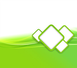Green abstract background