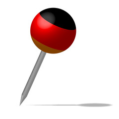 Deutschland Pin Nadel Icon Button