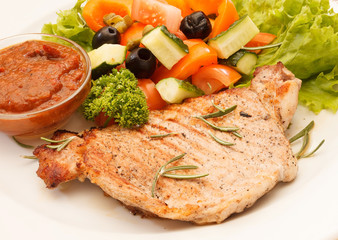 chicken with vegetables