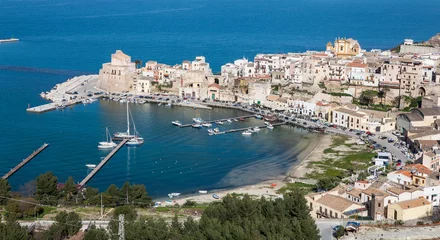 Fotobehang Castellammare del golfo_Sicily © Silvy78
