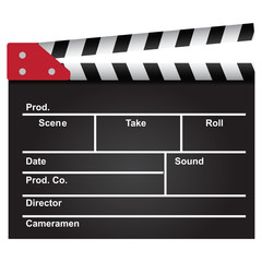 Film clapperboard