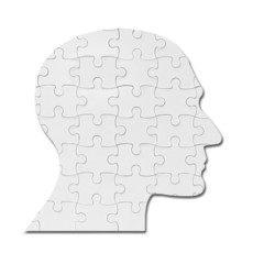 puzzle game solution head silhouette mind brain