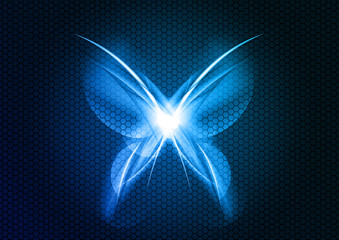 abstract butterfly