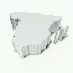 Obraz premium map of Spain