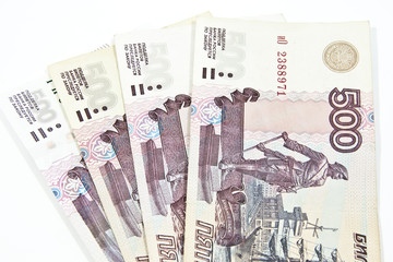 Russian bank notes