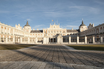 Fototapeta na wymiar Pałac Królewski w Aranjuez