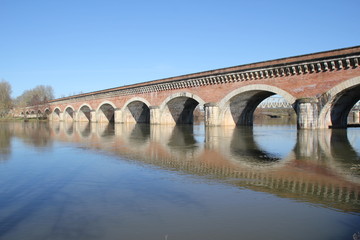 Naklejka premium Pont Cacor à Moissac