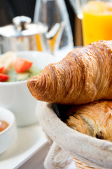 fresh croissant
