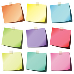 Colorful paper notes - 50797277