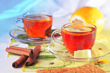 Two cups of tea