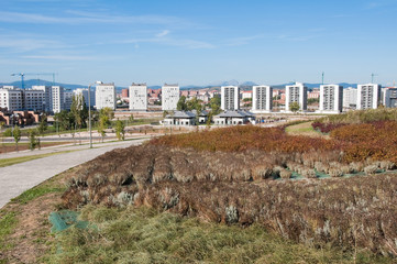 Fototapeta na wymiar Vitoria-Gasteiz (Basque Country), European Green Capital 2012
