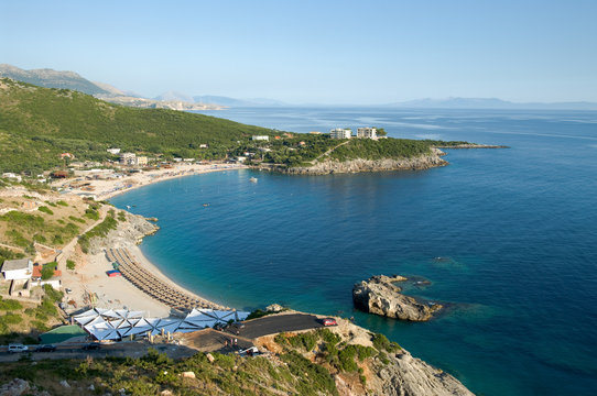 Jala Bay In Southern Coast Of Albania