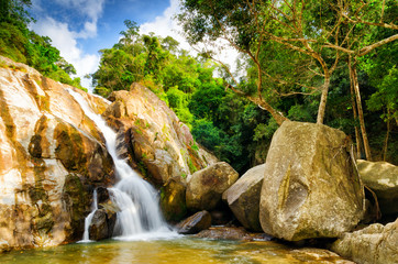 Hin Lad Waterfall. Koh Samui, Thailand