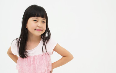 Beautiful little asian girl