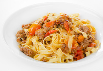 Pasta bolognese