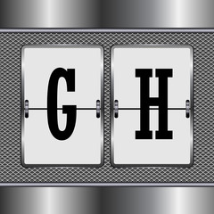 alphabet of mechanical G-H set2