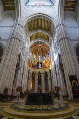 Fototapeta na wymiar Cathedral of Almudena