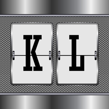 alphabet of mechanical K-L set2