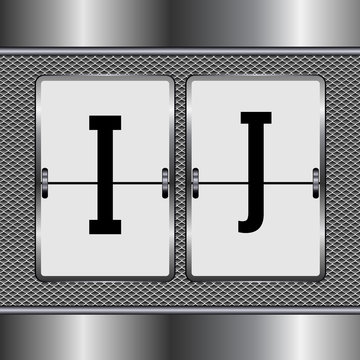 alphabet of mechanical I-J set2