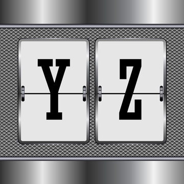 alphabet of mechanical Y-Z set2