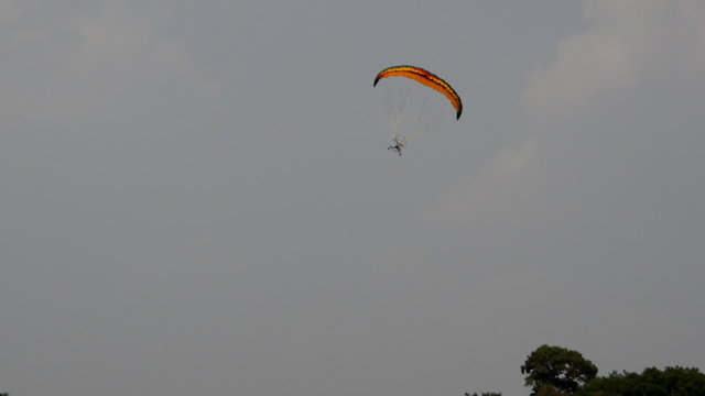 rc paramotor video
