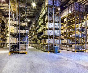 New and modern warehouse