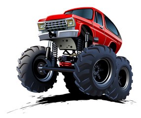 Cartoon Monster Truck © Mechanik