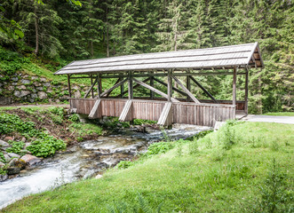 old wooden bridge