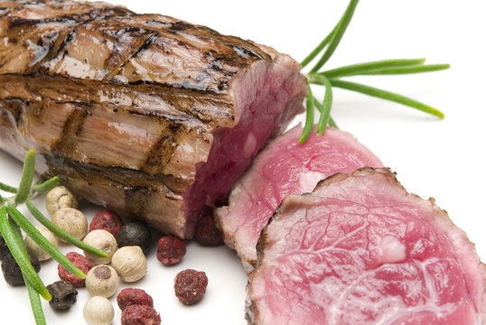 grilled beef 