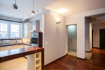 Country home - Kitchen, corridor