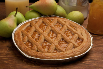 Crostata alla marmellata di pere