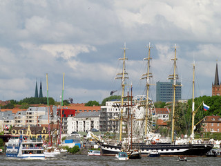 Skyline Hamburg Hafenfest