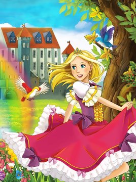 The fairy - Beautiful Manga Girl - illustration