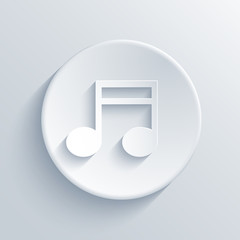 Vector light circle icon. Eps10